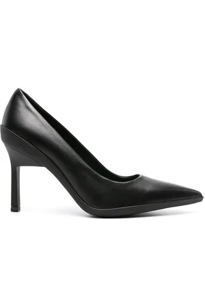 Calvin Klein 90mm pointed-toe leather pumps
