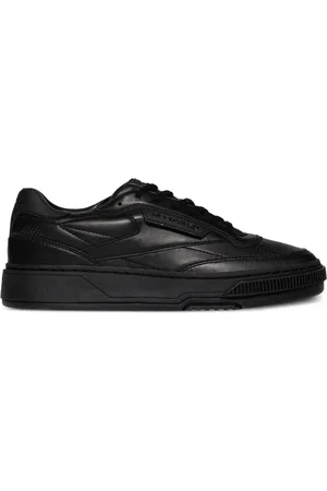 Reebok Club C logo-patch sneakers