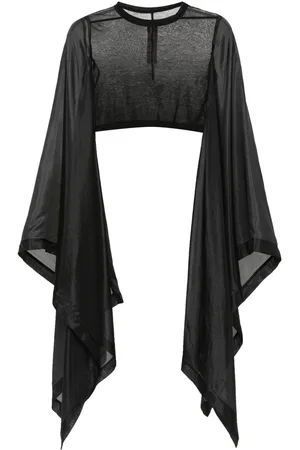 Rick Owens Flag cropped top