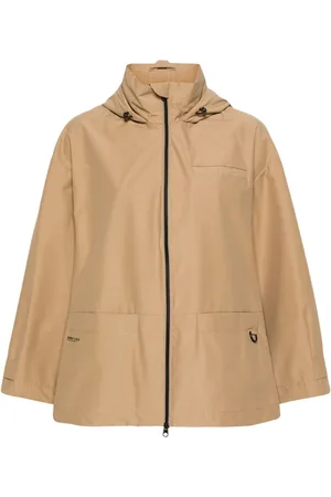 Bimba y Lola Zip-up hooded rain coat