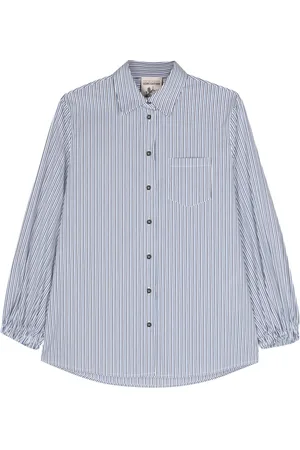 SEMICOUTURE Striped poplin shirt