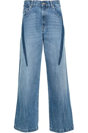 DION LEE Slouchy Darted wide-leg jeans