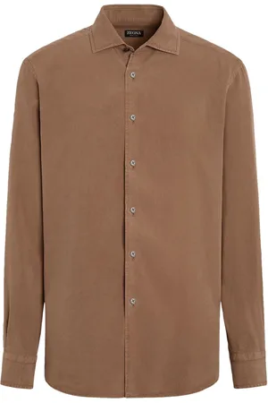 Ermenegildo Zegna Mulberry-silk shirt