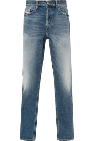 Diesel 2005 D-Fining 09h45 mid-rise tapered-leg jeans