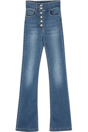 Elisabetta Franchi High-rise bootcut jeans