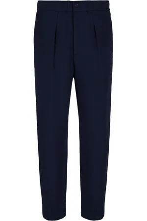 Giorgio Armani Corduroy tapered-leg trousers