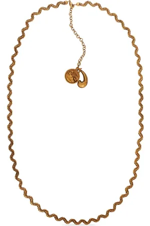 Etro Logo-charm chain necklace