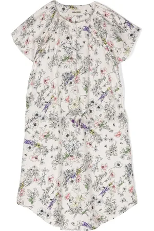 Zadig & Voltaire Floral-print twill dress