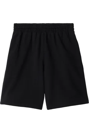 Burberry Equestrian Knight-motif cotton shorts
