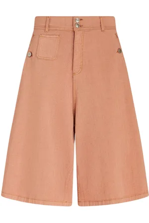 Etro Wide-leg denim shorts