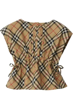 Burberry Vintage Check-print cotton top