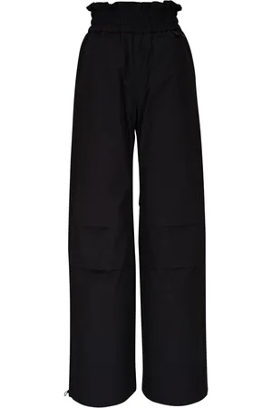 Moncler High-rise wide-leg trousers