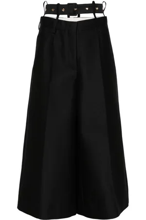 Rokh Belted cropped trousers