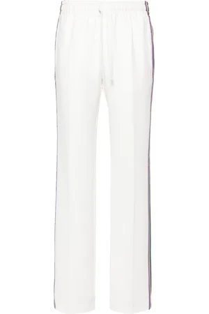 Zadig & Voltaire Pomy stripe-detail crepe trousers