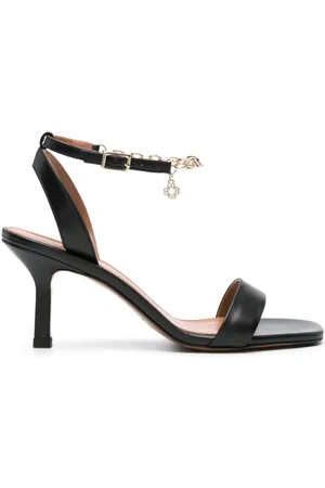 Maje 80mm chain-link leather sandals
