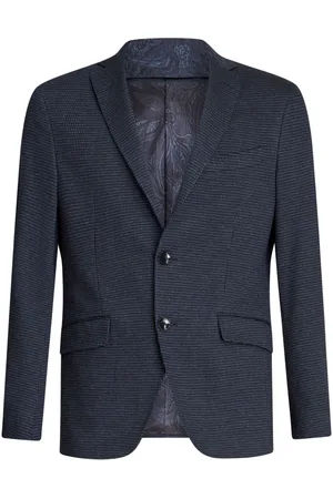 Etro Layered houndstooth blazer