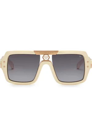 Philipp Plein Logo-plaque pilot-frame sunglasses