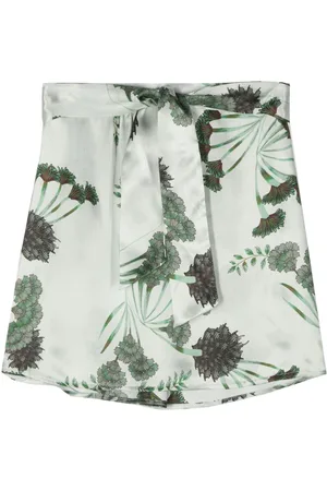 SOCIÉTÉ ANONYME 50/50 floral-print skirt