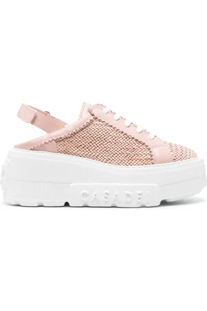 Casadei Hanoi slingback leather sneakers