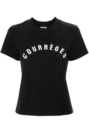 Courrèges Ac Straight cotton T-shirt