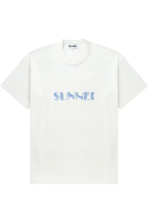 SUNNEI Logo-print cotton T-shirt