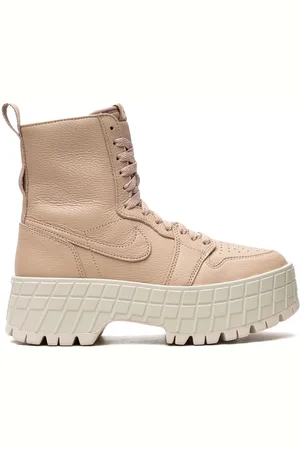Jordan Air 1 Brooklyn "Legend Md Brown/Lt Orewood Brn" boots