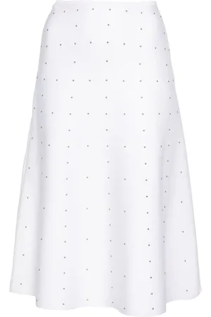 Fabiana Filippi Studded knitted midi skirt