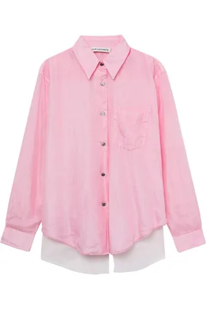 OUR LEGACY Apron cotton-silk shirt