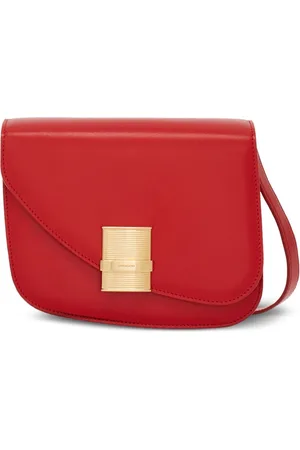 Salvatore Ferragamo Small Asymmetric leather crossbody bag