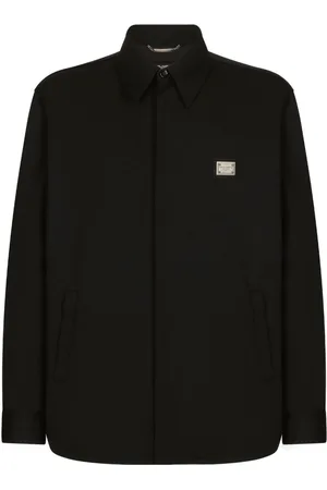 Dolce & Gabbana Logo-plaque shirt jacket