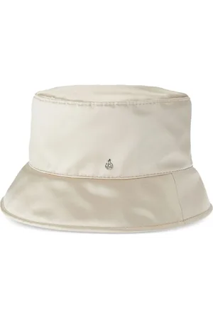 Le Mont St Michel Axel silk-satin bucket hat