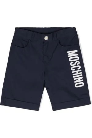 Moschino Logo-print cotton shorts