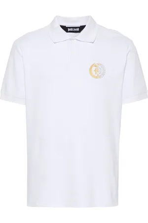 Roberto Cavalli Logo-print polo shirt