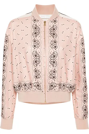 Palm Angels Paisley-print bomber jacket