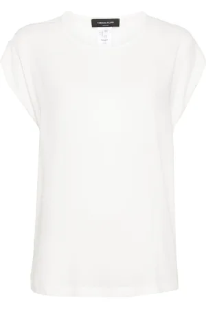 Fabiana Filippi Chiffon-crepe T-shirt