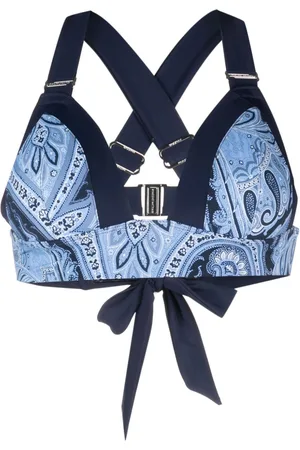 Marlies Dekkers Cache Coeur paisley-print bralette bikini top