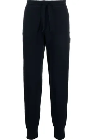Sandro Drawstring fine-knit track pants