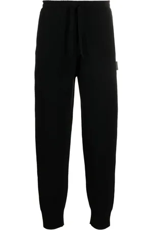 Sandro Drawstring fine-knit track pants