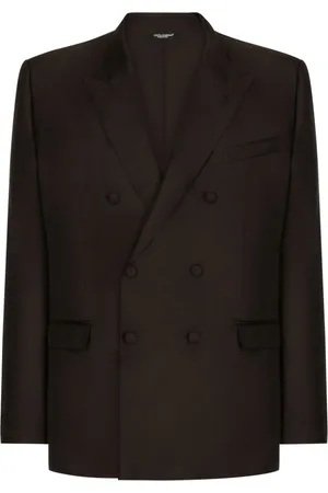 Dolce & Gabbana Double-breasted silk blazer