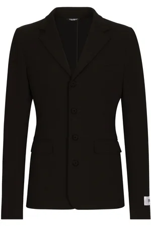 Dolce & Gabbana Single-breasted cotton-blend blazer