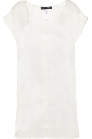 Fabiana Filippi Semi-sheer silk blouse