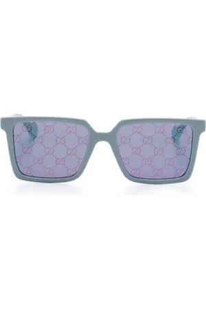 Gucci Rectangle-frame sunglasses