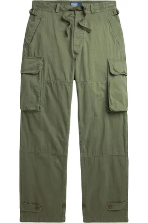 Ralph Lauren Wide-leg cotton cargo trousers