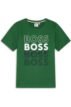 HUGO BOSS Repeat Logo cotton-jersey T-shirt