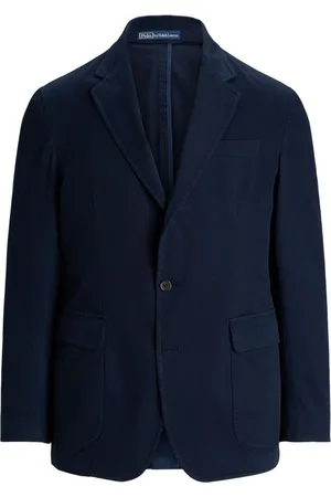 Ralph Lauren Garment-dyed single-breasted blazer