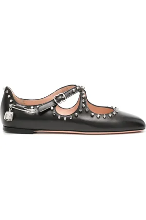 Bally Baunty studded ballerina shoes