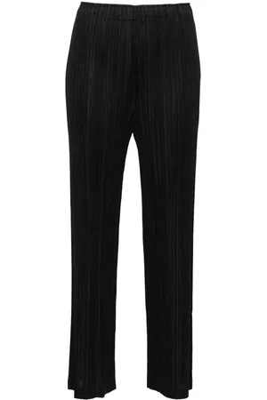 PLEATS PLEASE ISSEY MIYAKE Straight-leg pleated trousers