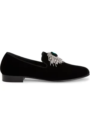 Giuseppe Zanotti Euphemiee velvet loafers