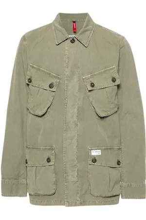 FAY Jungle cotton shirt jacket