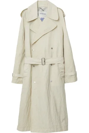 Burberry Double-breasted belted trench coat